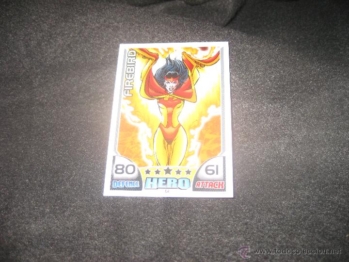Trading cards: hero.attax 2011 regular card n&ordm;61 firebird - Foto 1