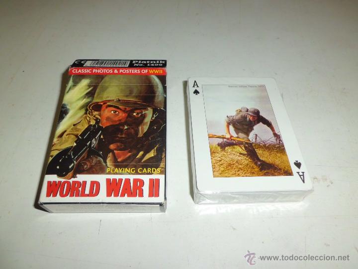 Trading Cards: world war II playing cards de piatnik ed. commemorativa cartas precintadas a estrenar