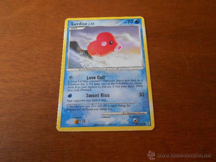 Trading cards: CARTA RARA POKEMON: LUVDISC - Foto 1