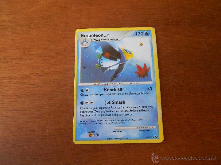 Trading cards: CARTA RARA POKEMON: EMPOLEON - Foto 1