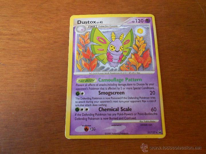 Trading cards: CARTA RARA POKEMON: DUSTOX - Foto 1