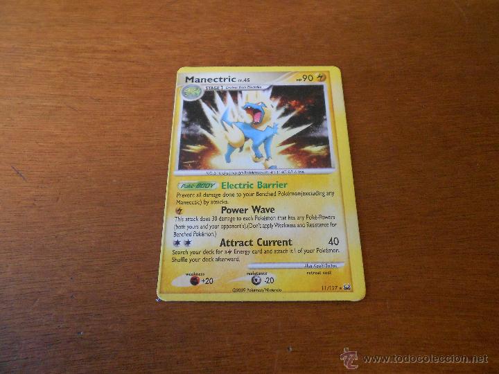 Trading cards: CARTA RARA POKEMON: MANECTRIC - Foto 1