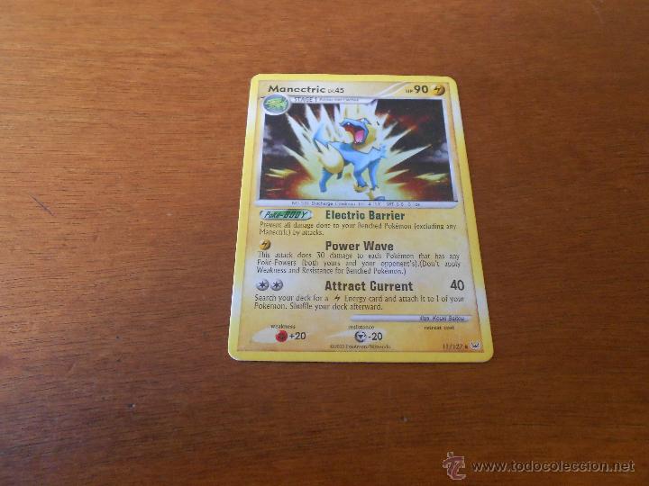 Trading cards: CARTA RARA POKEMON: MANECTRIC - Foto 1
