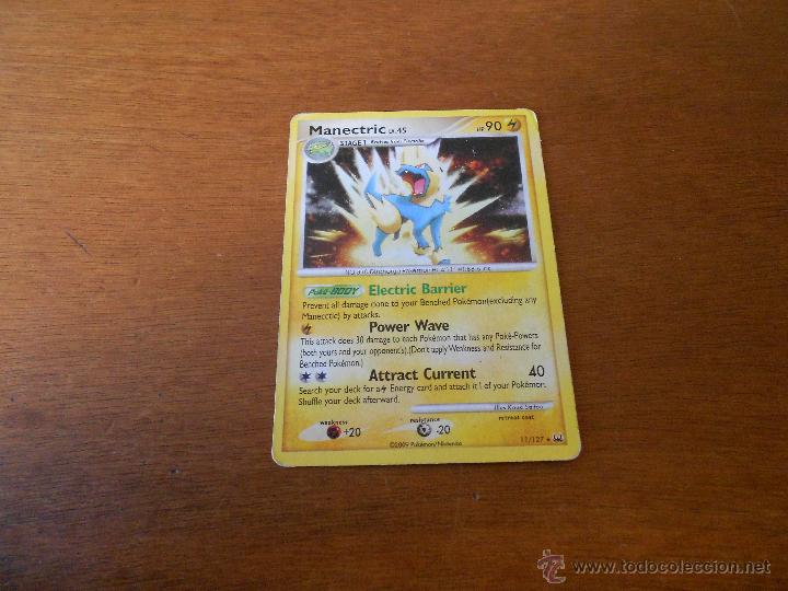 Trading cards: CARTA RARA POKEMON: MANECTRIC - Foto 1