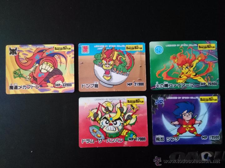 Trading cards: barcode wars robots comand robot gundam sd ninja dragon - Foto 1