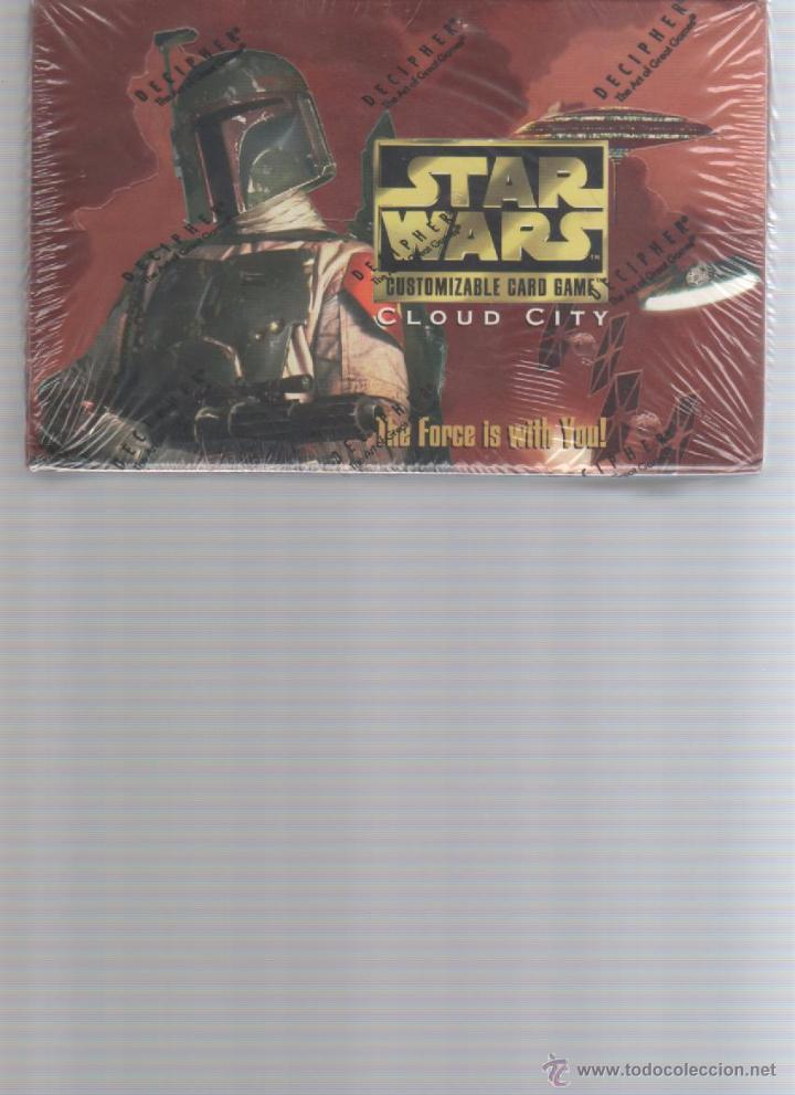 Trading cards: STAR WARS GUSTOMIZABLE CARD GAME CLOUD CITY - Foto 1