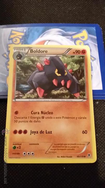 Cromo Pokem&oacute;n BOLDORE