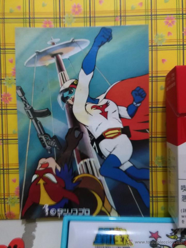 Figurine Collezionabili: gatchaman II comando g la batalla de los planetas AMADA CARD TAMA&Ntilde;O POSTAL POSTCARD 1978
