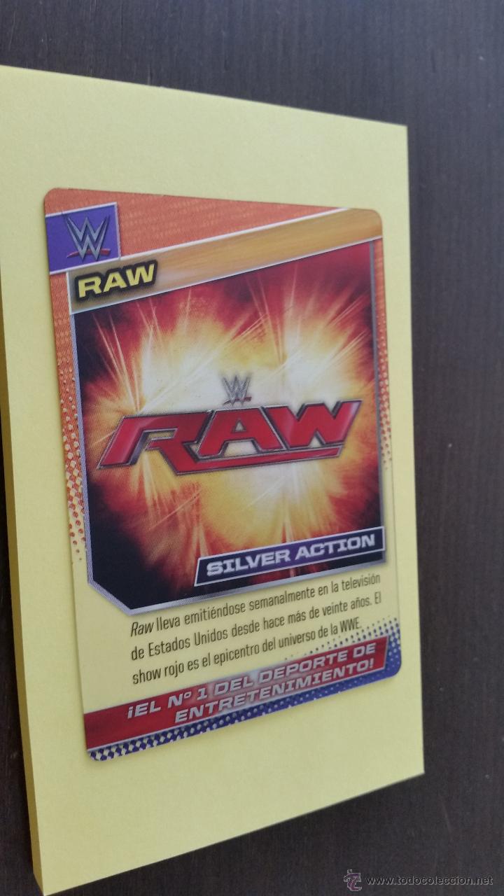 Sammelkarten: WWE ACTION CARDS PANINI N&ordm; 001 - 1 SILVER ACTION