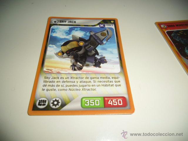 Trading cards: FICHA CARD INVIZIMALS PANINI SKY JACK - Foto 1