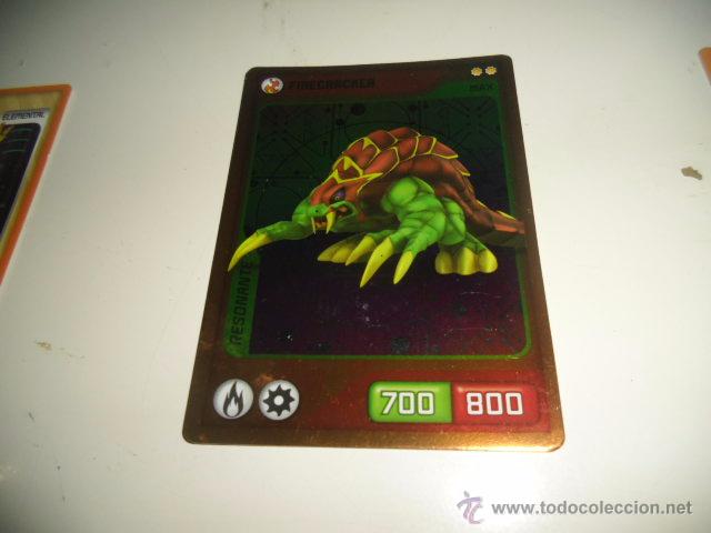 Trading cards: FICHA CARD INVIZIMALS PANINI FIRECRACKER - Foto 1