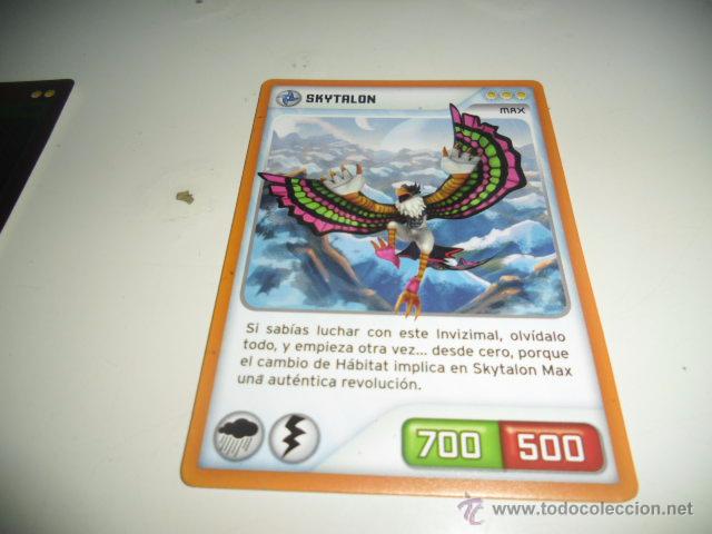 Trading cards: FICHA CARD INVIZIMALS PANINI SKYTALON - Foto 1