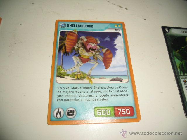 Trading cards: FICHA CARD INVIZIMALS PANINI SHELLSHOCKED - Foto 1