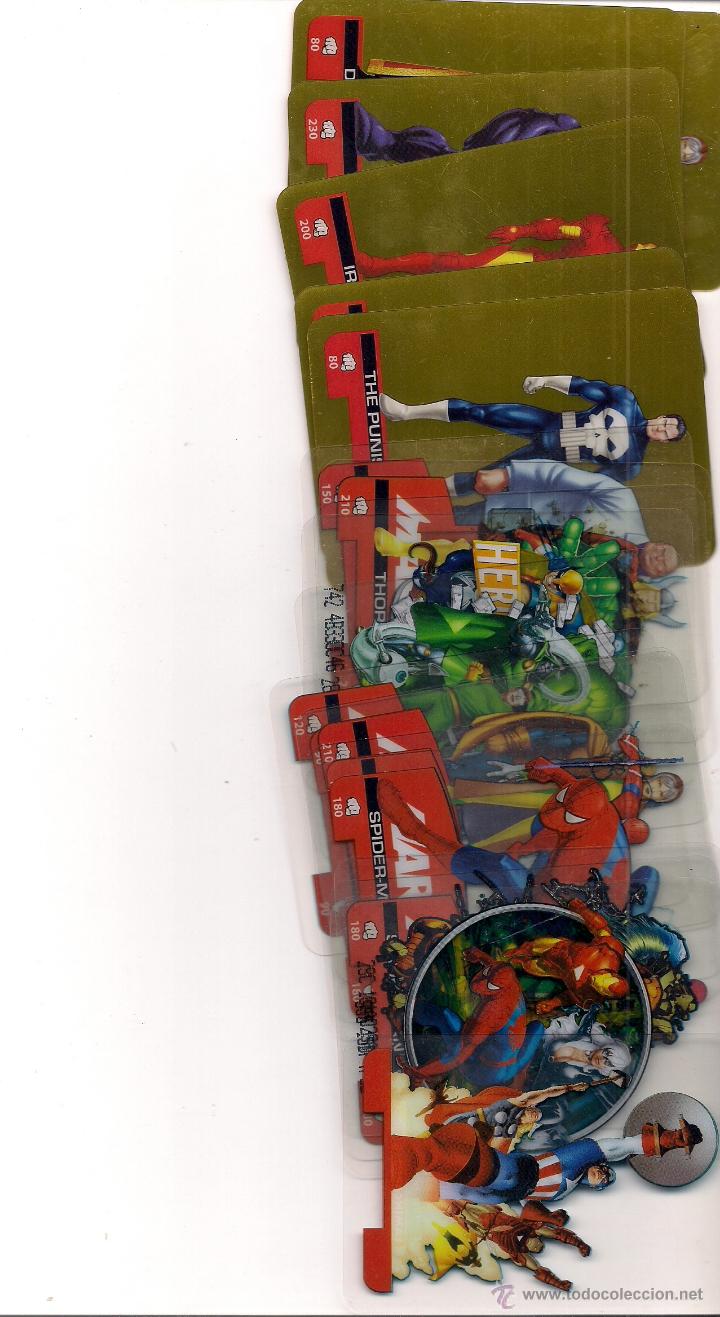 Trading cards: MARVEL HEROES - Foto 1