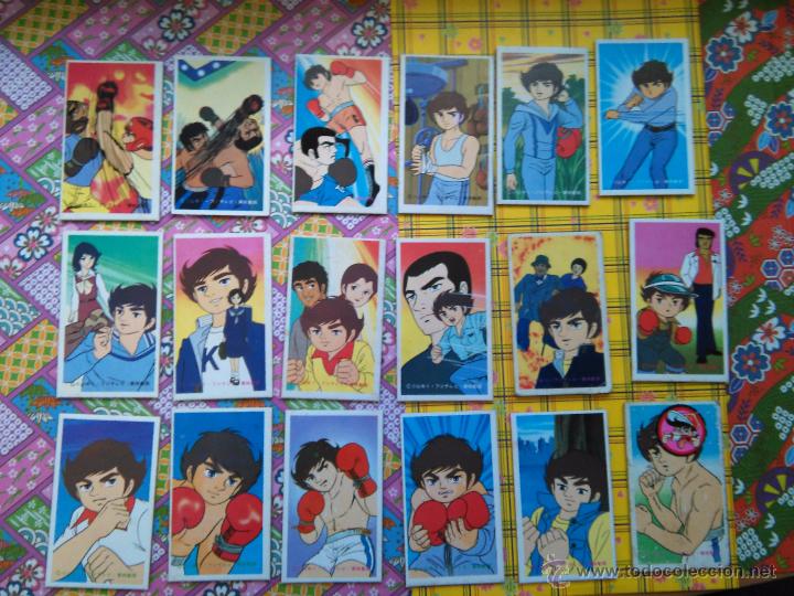 Cartas Colecion&aacute;veis: gAMBARE GENKI Forza, Sugar Genki le Champion de Boxe Genki, The Boy Champ menko cards