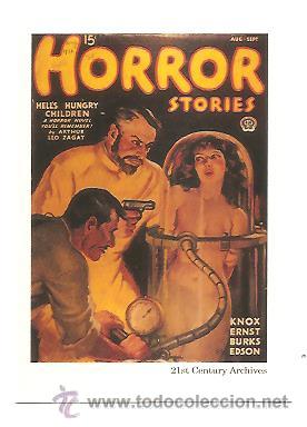 Figurine Collezionabili: 21ST. CENTURY ARCHIVES - TRADING CARD HORROR STORIES / TERROR TALES N&ordm; 28 - HS AUGUST/SEPTEMBER 1936