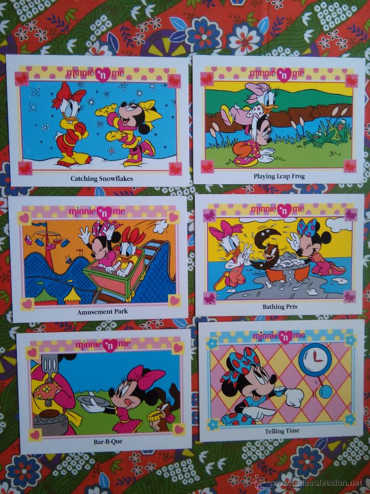 Figurine Collezionabili: DISNEY MINNIE N ME MOUSE DAISY WALT DISNEY MANGA ANIME SHONEN RECORTITOS AMERICAN trading cardS