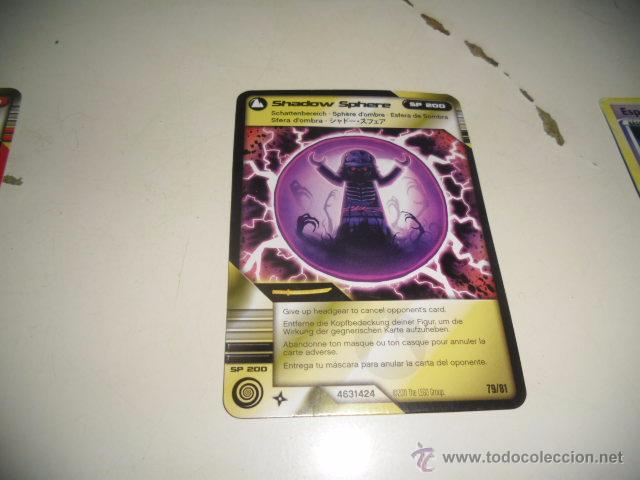 Trading cards: FICHA CARD LEGO N&ordm; 79 SHADOW SPHERE - Foto 1