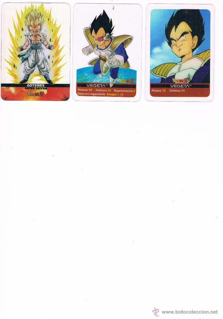 Lote 45 Lamincards Dragon Ball Z Bola De Dragon Sold Through Direct Sale