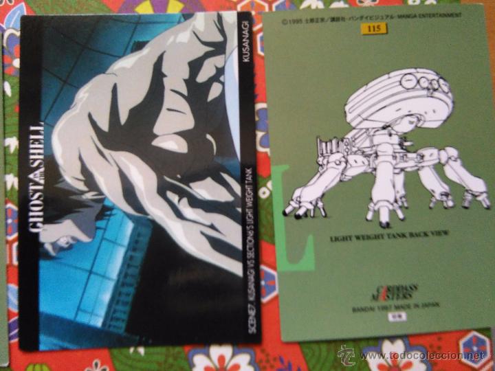 Trading cards: ghost in the shell masamune shirow carddass masters - Foto 1