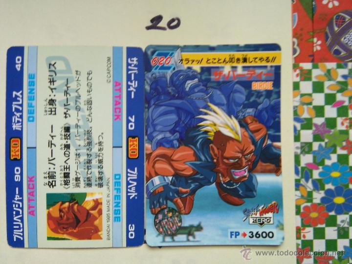 Trading cards: street fighter zero trading card 20 - Foto 1