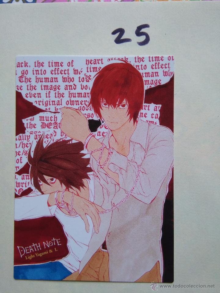 Trading cards: DEATH NOTE CARDDASS MASTERS TRADING CARDS CARD 25 - Foto 1