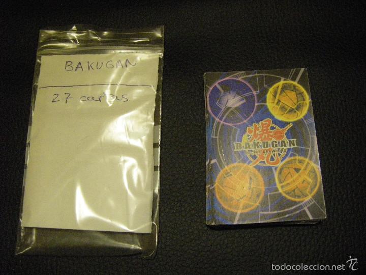 Trading cards: lote 27 cartas de BAKUGAN - Foto 1