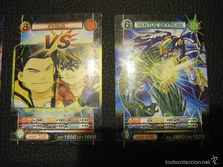Trading cards: lote 27 cartas de BAKUGAN - Foto 2