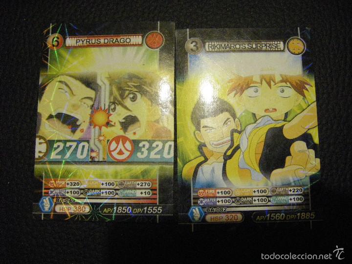 Trading cards: lote 27 cartas de BAKUGAN - Foto 4