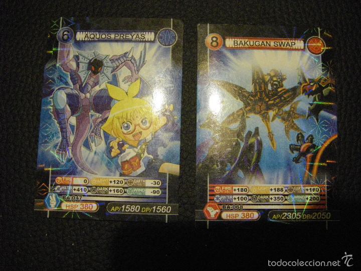 Trading cards: lote 27 cartas de BAKUGAN - Foto 8