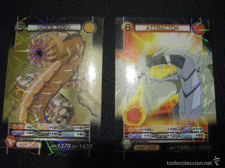 Trading cards: lote 27 cartas de BAKUGAN - Foto 10