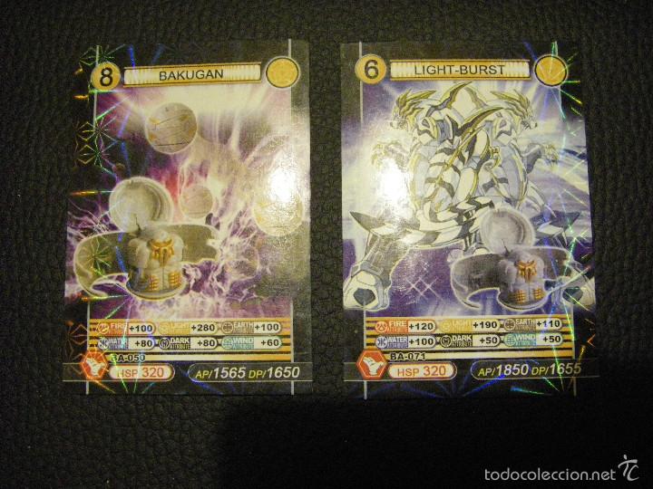 Trading cards: lote 27 cartas de BAKUGAN - Foto 13