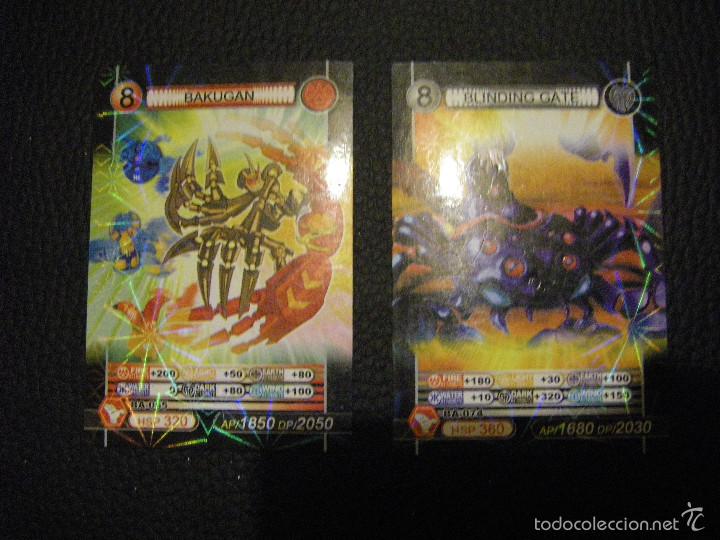 Trading cards: lote 27 cartas de BAKUGAN - Foto 14