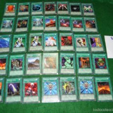 Trading Cards: LOTE DE CARTAS YU-GI-OH EN ESPAÑOL DE KONAMI 1ª EDICION. Lote 55350055
