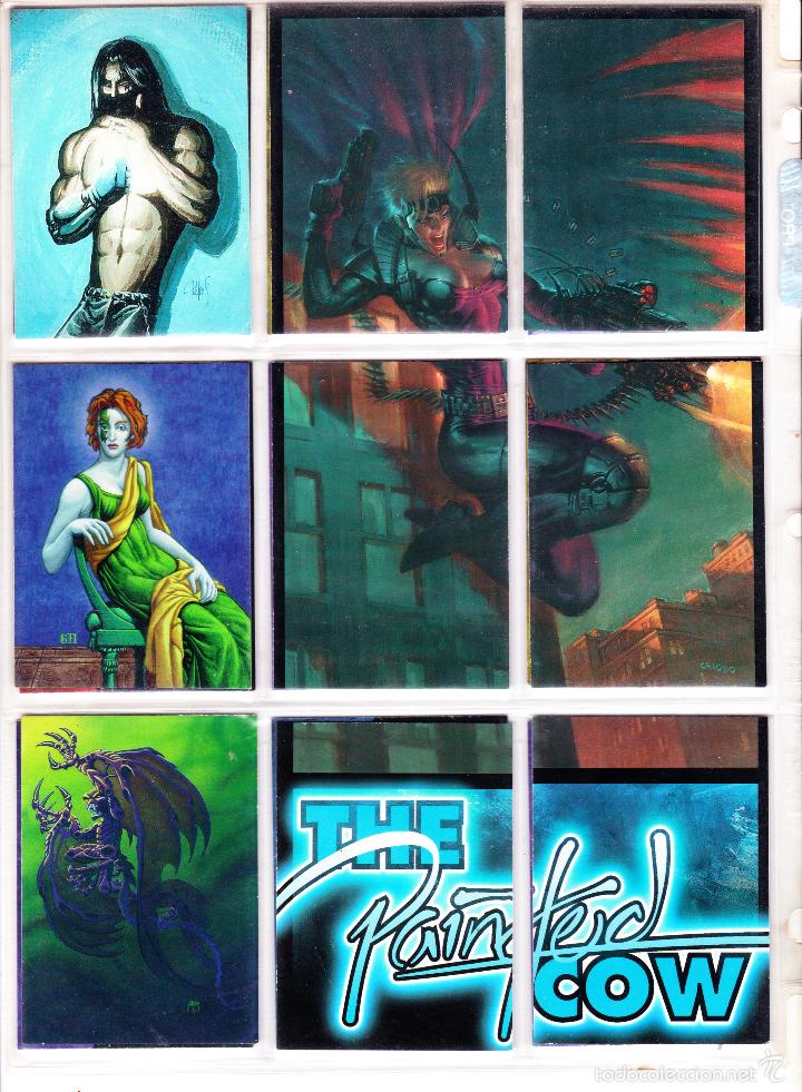 Trading Cards: THE PAINTED COW. COLECCI&Oacute;N COMPLETA DE 72 TRADING CARDS DEL UNIVERSO TOP COW. IMAGE