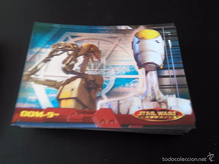 Trading cards: star wars evolution 2001 topps holo card 56 oom-9 - Foto 1