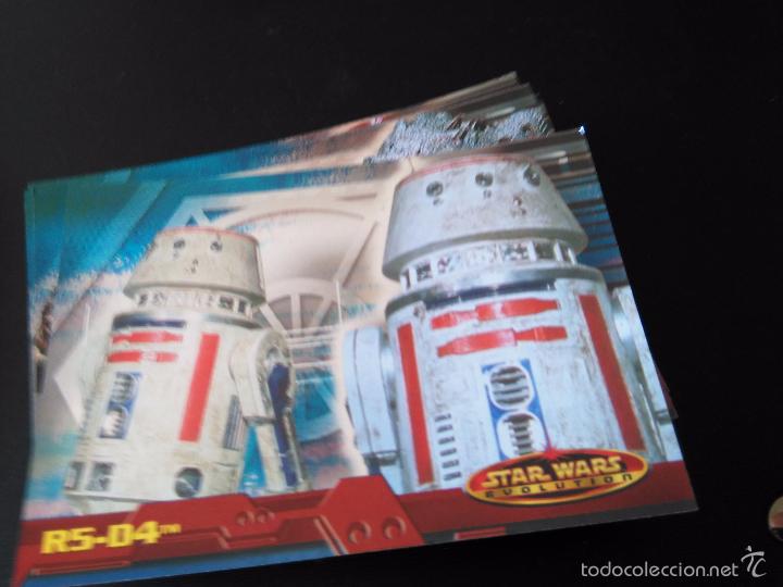 Trading cards: star wars evolution 2001 topps holo card 65 r5-d4 - Foto 1