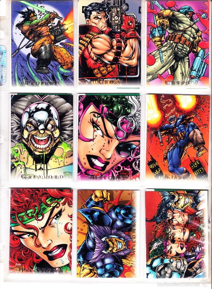 Trading Cards: EXTREME STUDIOS TRADING CARDS. COLECCI&Oacute;N CASI COMPLETA. SOLO FALTAN 3
