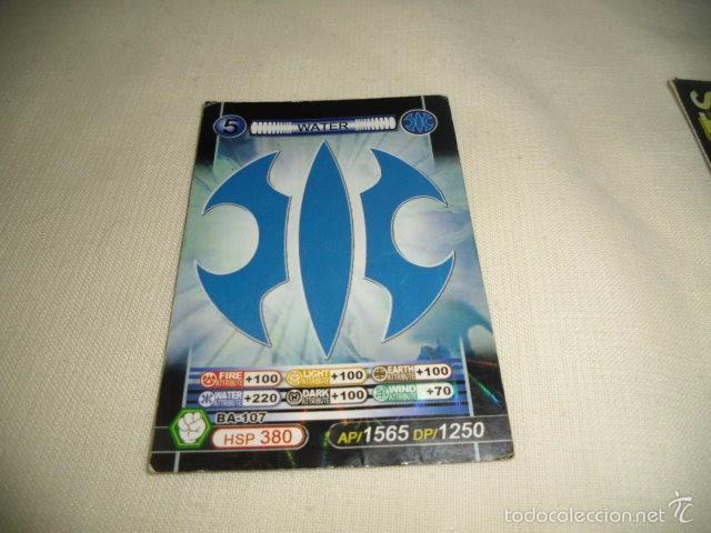 Trading cards: FICHA BAKUGAN WATER - Foto 1