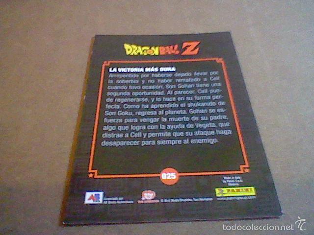 Trading cards: CROMO DRAGON Z PANINI SON gohan 025 - Foto 2