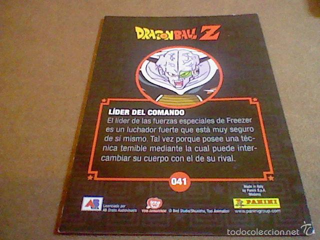Trading cards: CROMO DRAGON Z PANINI GINYU 041 - Foto 2