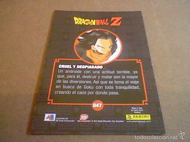 Trading cards: CROMO DRAGON Z PANINI A 17 047 - Foto 2