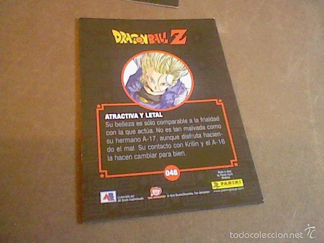 Trading cards: CROMO DRAGON Z PANINI A 18 048 (*) - Foto 2