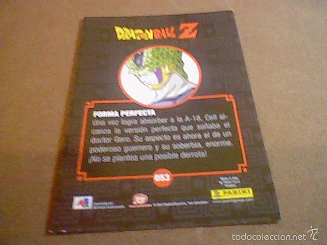 Trading cards: CROMO DRAGON Z PANINI CELL 053 - Foto 2