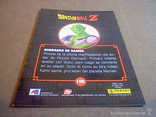 Trading cards: CROMO DRAGON Z PANINI PICCOLO 100 - Foto 2
