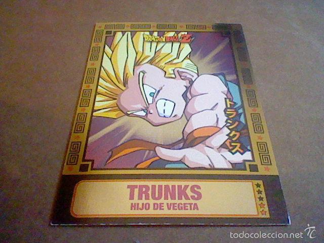 Trading cards: CROMO DRAGON Z PANINI X 18 trunks - Foto 1