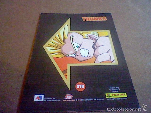 Trading cards: CROMO DRAGON Z PANINI X 18 trunks - Foto 2