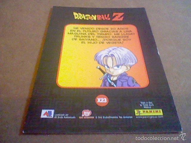 Trading cards: CROMO DRAGON Z PANINI X 23 trunks - Foto 2