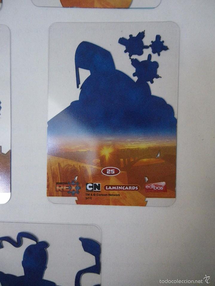 Trading cards: 5 lamincards REX providence - Foto 3