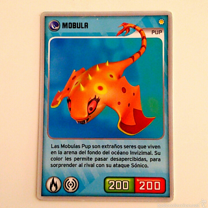 Trading cards: Carta INVIZIMALS ? N&deg;223 MOBULA - Foto 1